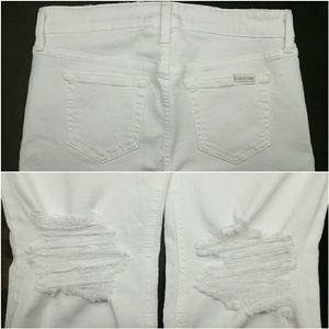 JOE'S New distressed ICON ANKLE super stretchy 29